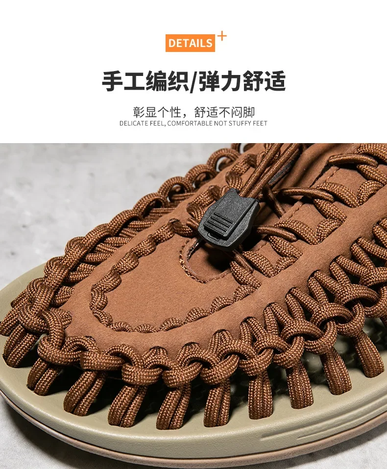 2026 Men's Charms Sandals Summ - Ethnic Fashion Trend 评论和价格