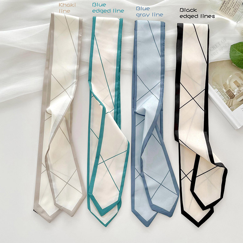Versatile silk scarf thin long - Ethnic Fashion Collection 评论和价格