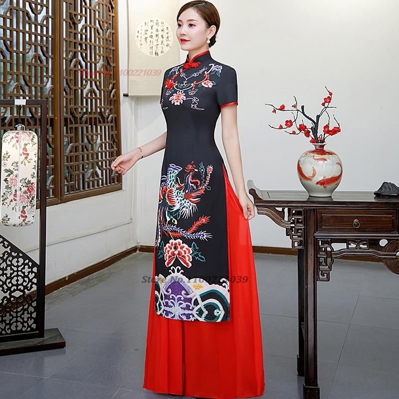 2026 chinese improved qipao dr - Ao Dai Vietnam Dress 评论和价格