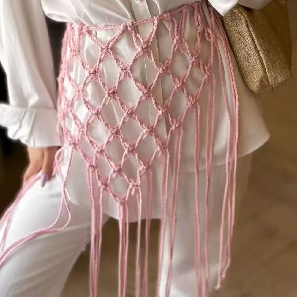 Fashion Bohemian Netted Fringe - Ethnic Boho Fashion 评论和价格