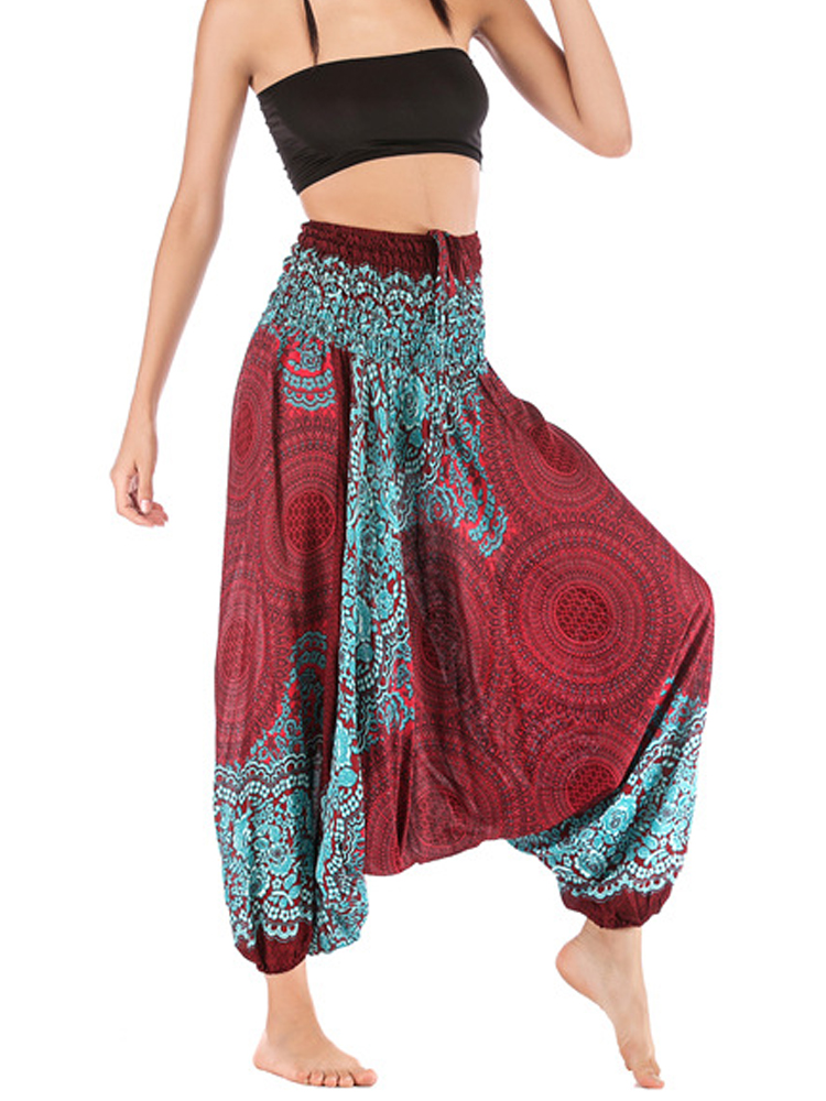 Retro Boho Floral Print Casual - Ethnic Boho Fashion 评论和价格