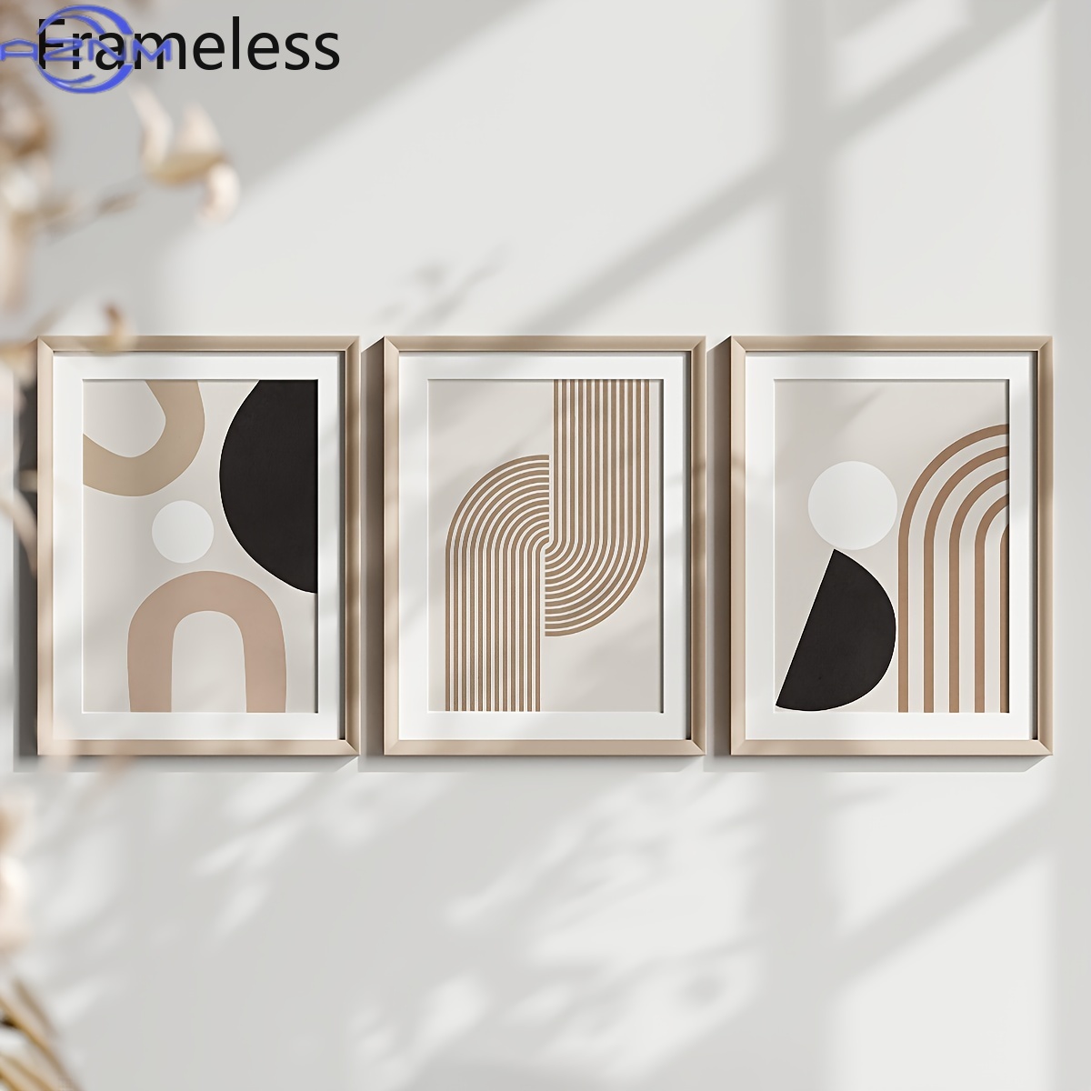 3pcs Modern Minimalist Abstrac - Ethnic Fashion Collection 评论和价格