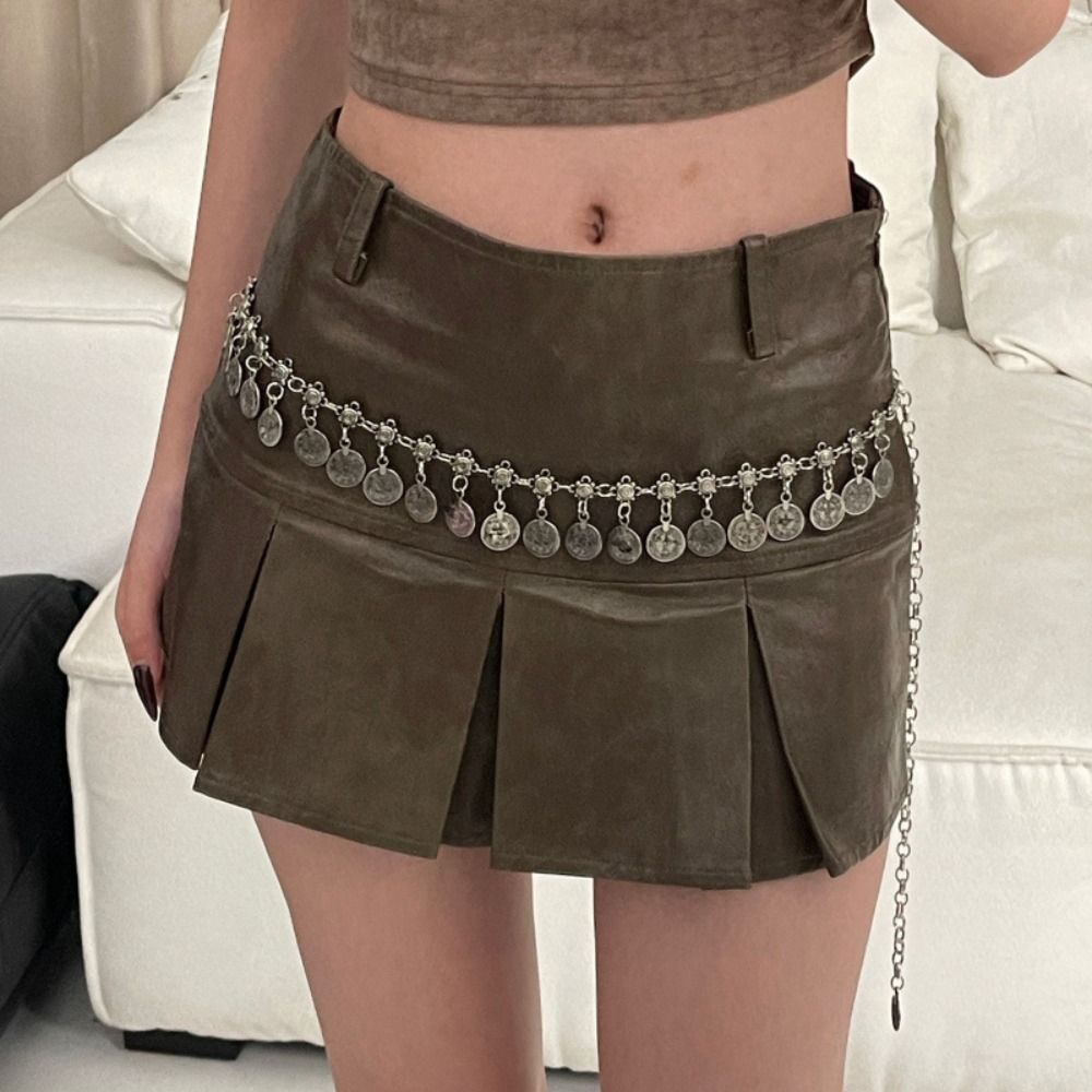 Retro Ethnic Style Waist Chain - Ethnic Boho Fashion 评论和价格