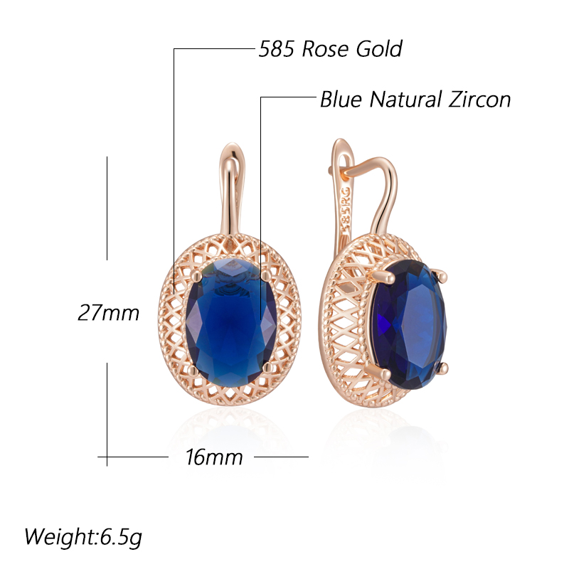 Kienl Hot Oval Blue Natural Zi - Ethnic Fashion Trend 评论和价格