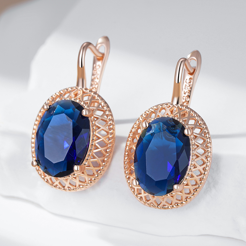 Kienl Hot Oval Blue Natural Zi - Ethnic Fashion Trend 评论和价格